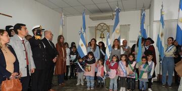 Uset, encabezó el acto por el 173° Aniversario del paso a la inmortalidad del general San Martín