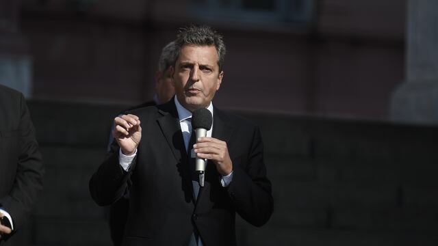Sergio Massa fue confirmado este jueves como ministro de Economía, Producción y Agricultura. Foto: Federico López Claro.