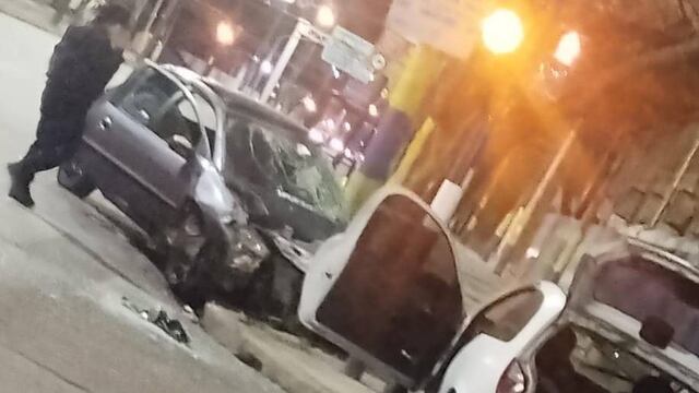 La colisión se produjo durante la madrugada del 20 de agosto.