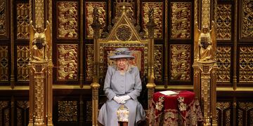 La Reina Isabel II (Chris Jackson / pool)