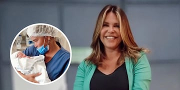 Nazarena Vélez salió al cruce de quienes la critican por cuidar a su nieto recién nacido.