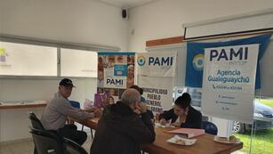 Empadronamiento de afiliados de PAMI en Pueblo Belgrano