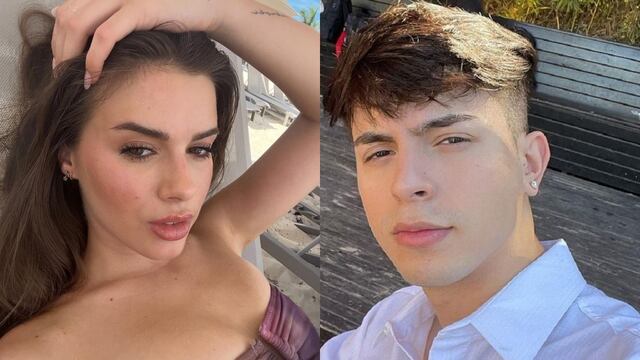 Rusherking y Mar Lucas juntos en la playa