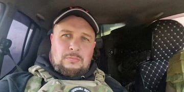 Imagen del bloguero militar ruso Vladlen Tatarsky en las redes sociales durante abril de 2023.