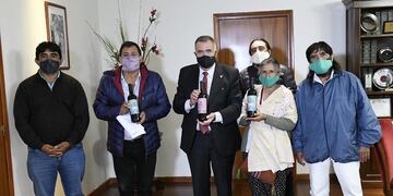 Legislatura: Jaldo recibió a comunidades indígenas de Amaicha del Valle