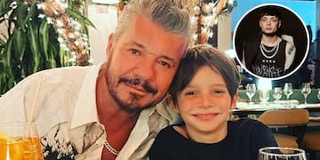 Lolo Tinelli mostró su nuevo corte de pelo y lo compararon con Peso Pluma