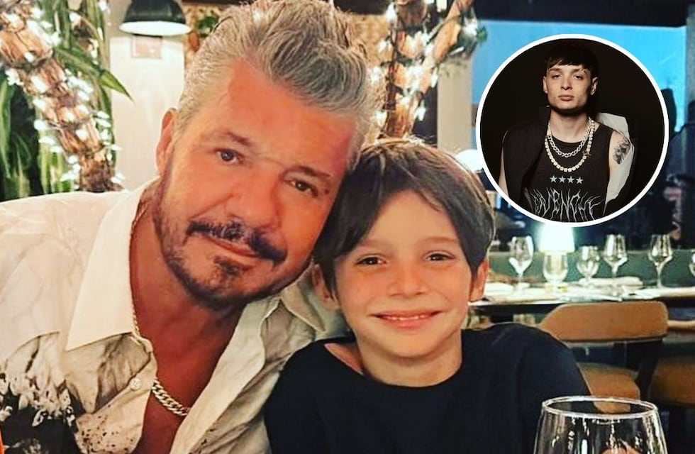 Lolo Tinelli mostró su nuevo corte de pelo y lo compararon con Peso Pluma