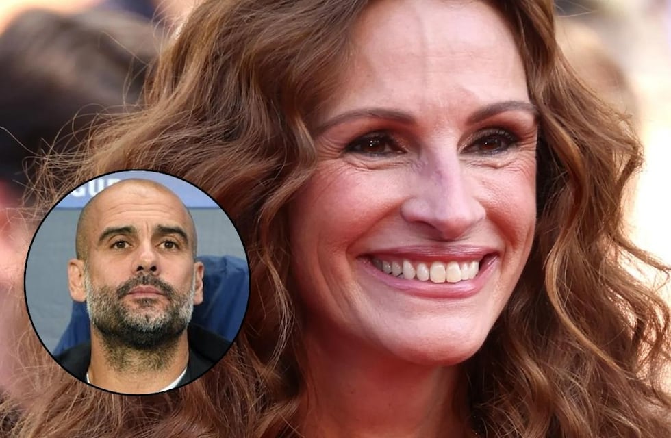 ¿Qué es lo que pasa entre Julia Roberts y Pep Guardiola?