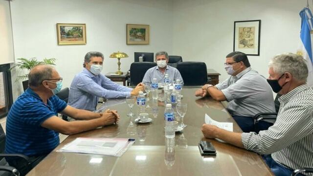 La Mesa de Enlace de Entre Ríos se reunió con gerente del Banco Entre Ríos