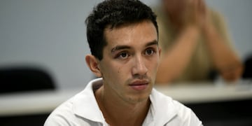 Néstor Soto en el juicio por la muerte de Catalina Gutiérrez.