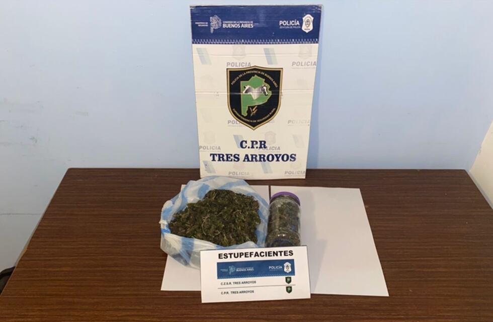 Incautan 500 cogollos de marihuana en un control sobre la Ruta 38