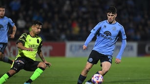 En Belgrano lo van a extrañar. Se despide Bruno Zapelli este domingo ante San Lorenzo (Facundo Luque / La Voz).