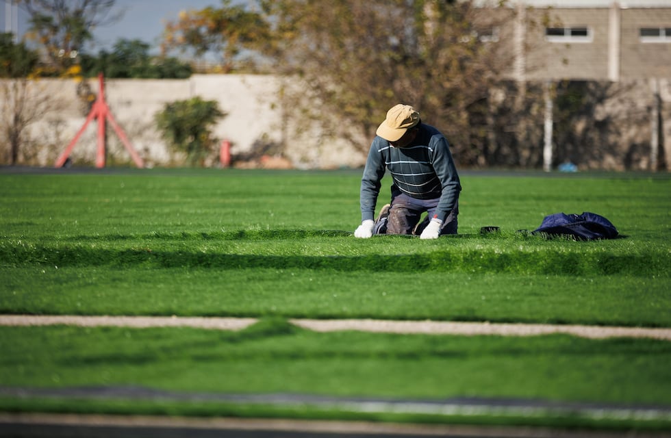Instituto y otro avance en La Agustina: la cancha de césped sintético, próxima a estrenarse