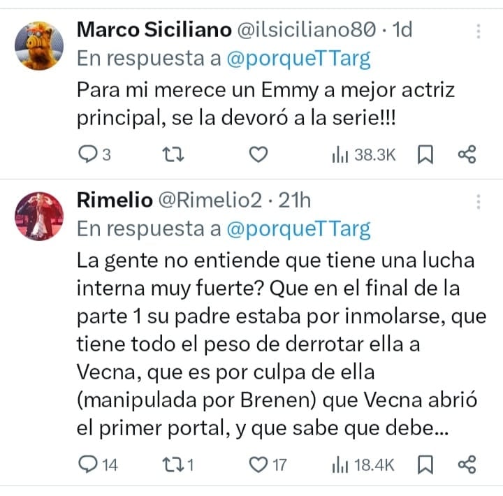 Fanáticos defendiendo a Millie Bobby Brown por su actuación en Stranger Things 5.