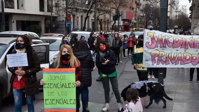 Muchos sectores castigados por la crisis económica reclaman ayuda (Ramiro Pereyra/ La Voz).
