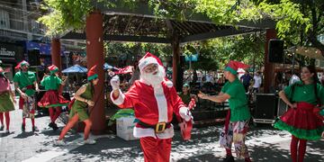 La Navidad ya se vive en la Ciudad de Mendoza. Foto: Prensa Ciudad de Mendoza