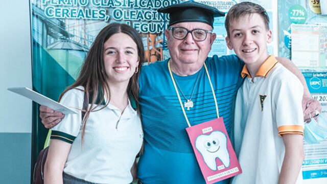 Villa María. Horacio destacó el acompañamiento de sus compañeros: “me han enseñado y me han hecho sentir joven". (Villa María Vivo)