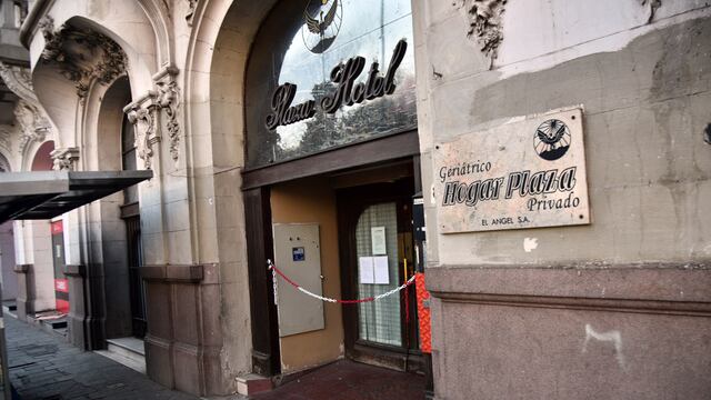 geriátrico Hogar Plaza, El Ángel, situado en pleno centro de la capital cordobesa, frente a la plaza San Martín.
Pedro Castillo