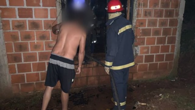 Sofocaron principio de incendio en Oberá.