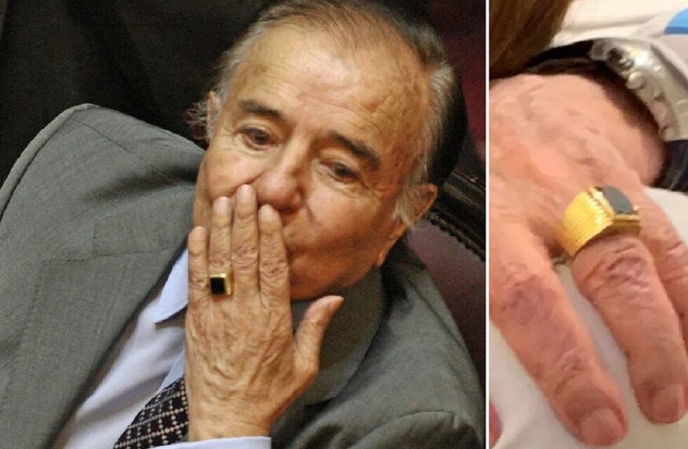 La familia de Carlos Menem ofrece una gran recompensa por el histórico anillo robado