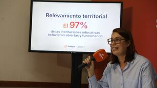 La secretaria de Coordinación y Gestión de Recursos, Florencia González.