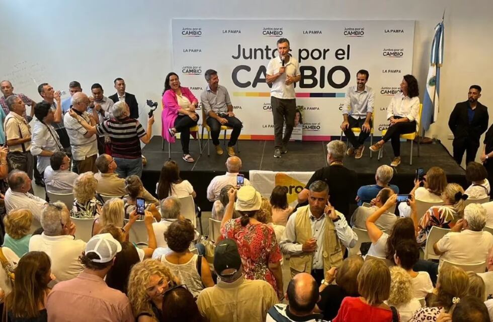 Macri desde La Pampa a días de la primera elección del 2023: “Nos gobierna la peor versión del peronismo”