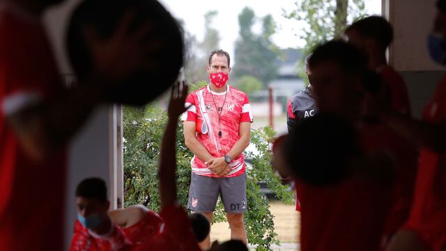 El entrenador Lucas Bovaglio destacó que Instituto mostró "protagonismo" (Prensa Instituto).