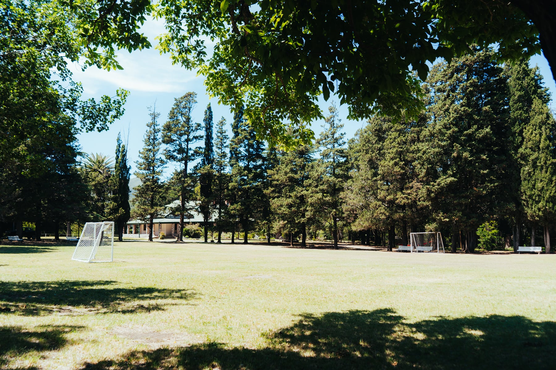 Las instalaciones en Huerta Grande.