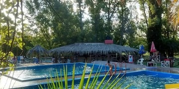 Ranas Parque Acuático en Las Tapias.