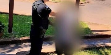 Oberá: fue detenido por violar una orden de acercamiento