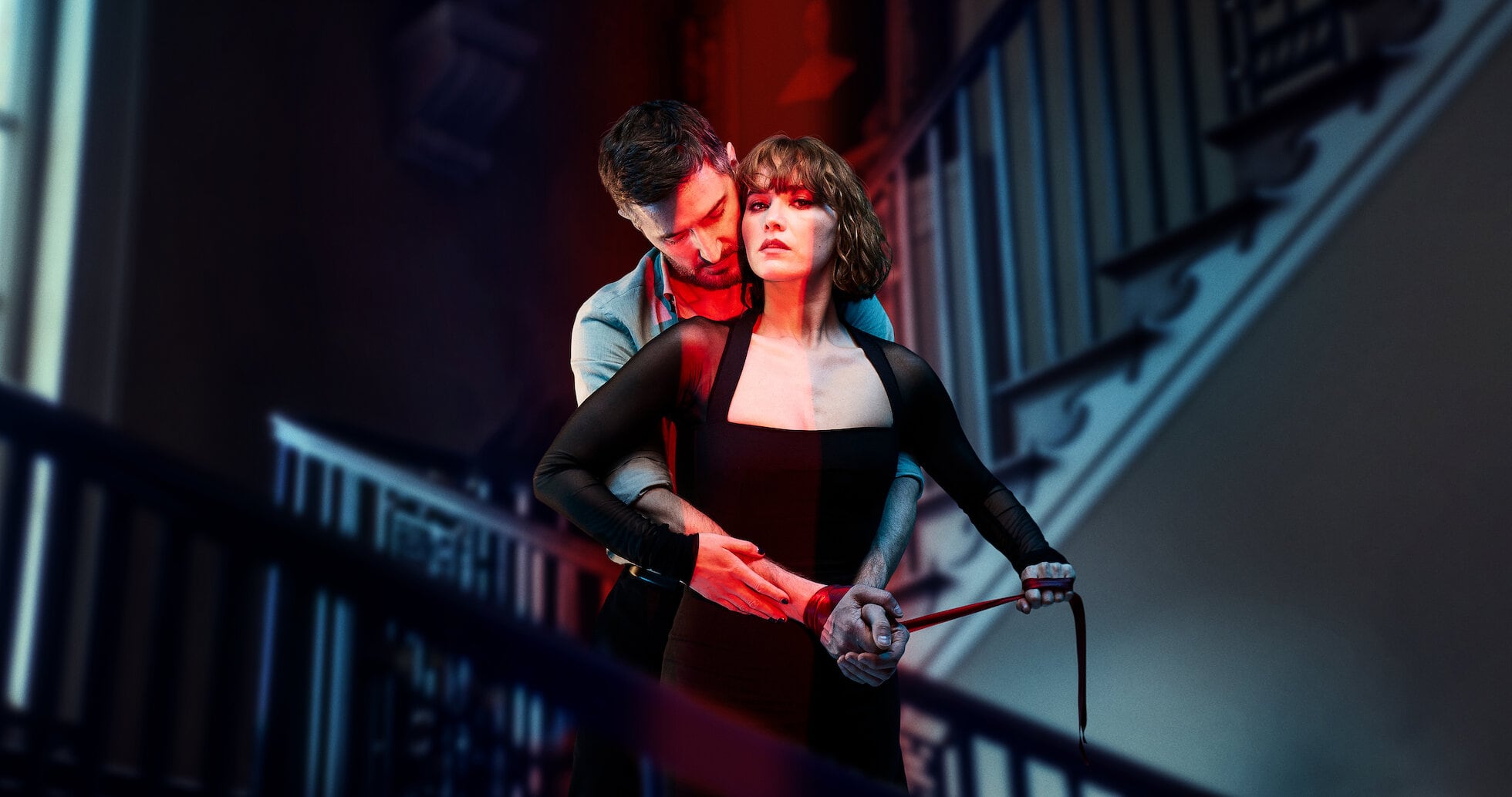 La serie de Netflix es británica.