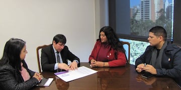 Coordinan entre Secretaria de la Mujer y el Programa de Diversidad Sexual.