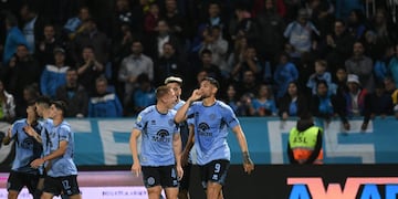 Beglrano empezó en ganador, por el doblete del refuerzo Lucas Passerini (Facundo Luque La Voz).