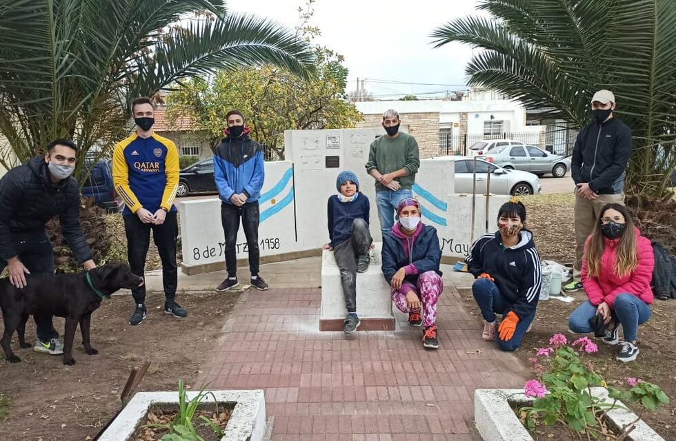 Reacondicionaron la plazoleta Cabo Vázquez