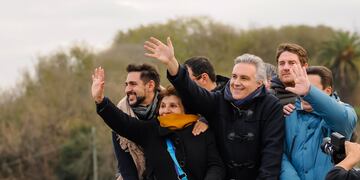 Caravana de Llaryora por Punilla