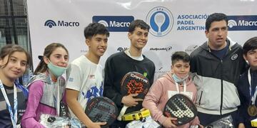 La Legión de Padel de menores de San Luis estará en el Mundial de México.