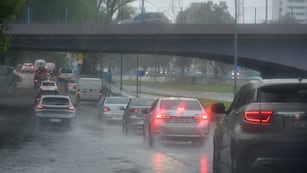 Durante la tarde, llegó la tormenta al interior de Córdoba.