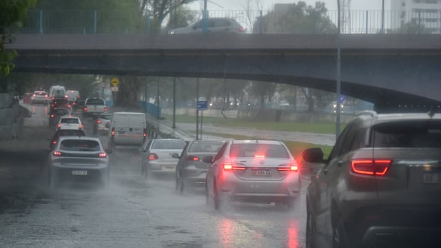 Durante la tarde, llegó la tormenta al interior de Córdoba.