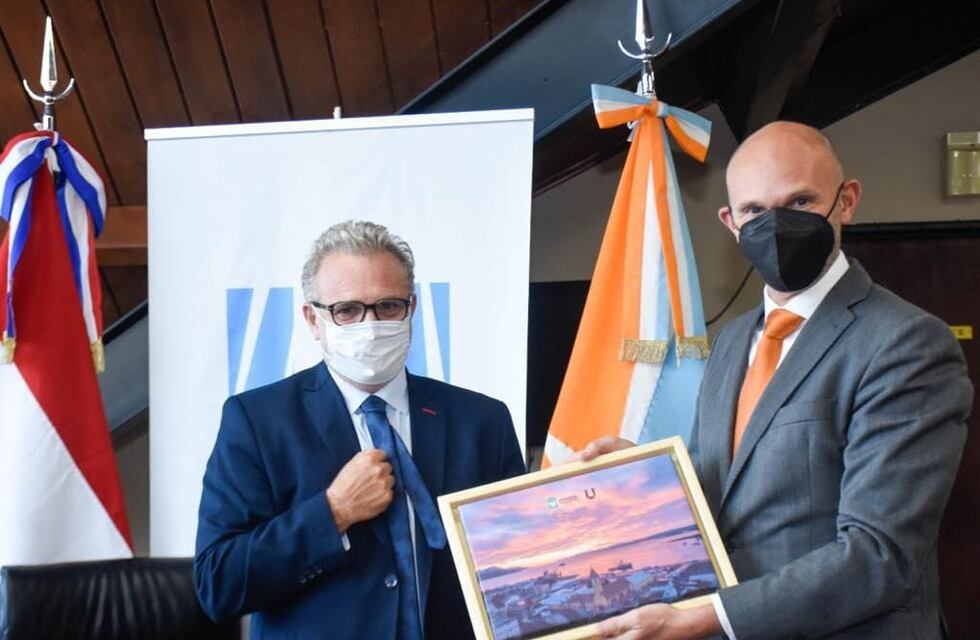El embajador de Países Bajos visitó Ushuaia