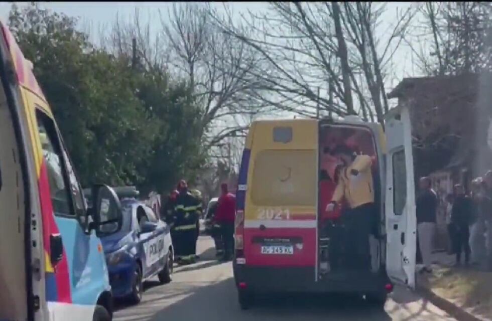 Córdoba: se incendió una casa en barrio Ameghino Norte y hay heridos
