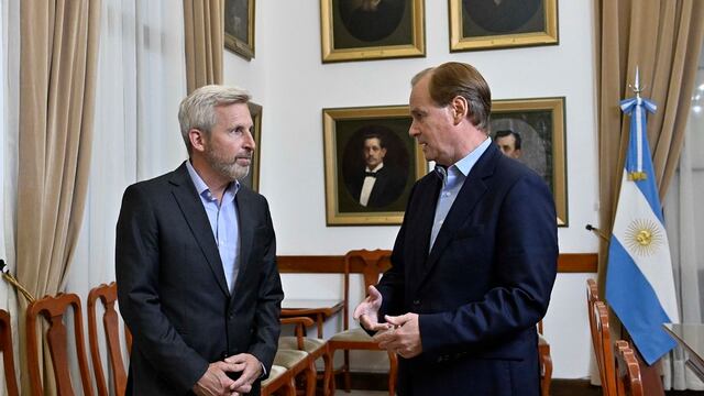 Bordet y Frigerio en la primera reunión por la transición
