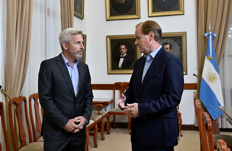 Primera reunión entre Bordet y Frigerio en busca de una transición ordenada