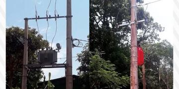 Obras y mejoras en materia energética en Puerto Iguazú.