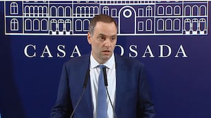 Manuel Adorni, voceo presidencial de Javier Milei. Foto: La Voz