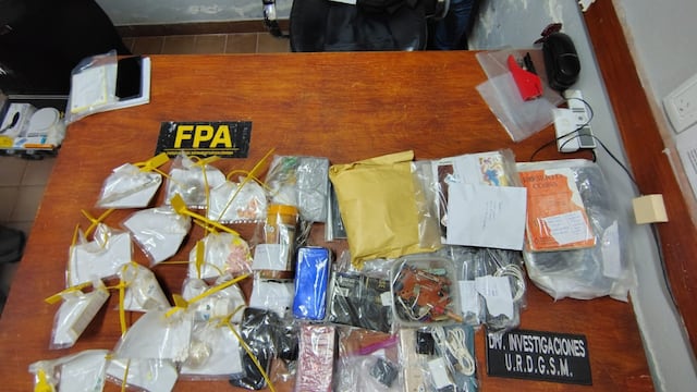 Los resultados del allanamiento en el interior de la provincia de Córdoba.