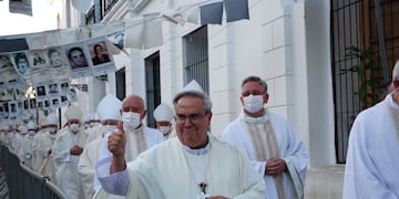 Las imágenes de la asunción de Ángel Rossi como arzobispo de Córdoba. (Municipalidad de Córdoba)