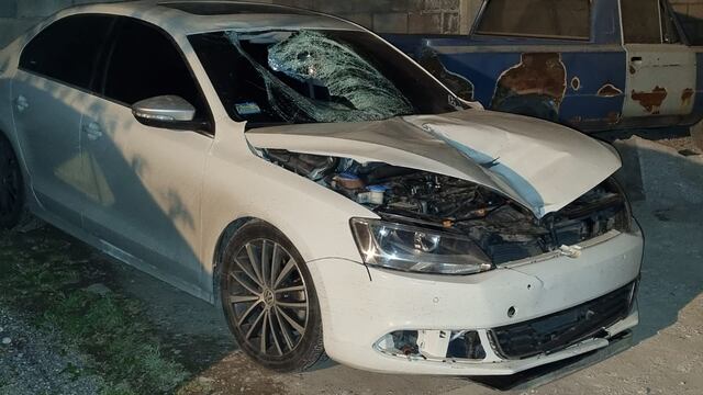 Después de atropellar violentamente a Cecilia Florencia Gregorio, Joel Alberto Liquitay quiso ocultar su vehículo, que mostraba claramente la magnitud del mortal impacto.
