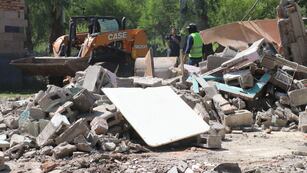 Derribaron búnkers en donde se vendía droga en Frontera