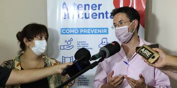 El director provincial de Tercer Nivel de Salud, Rodrigo Mediavilla, descartó volver a montar el hospital de campaña.