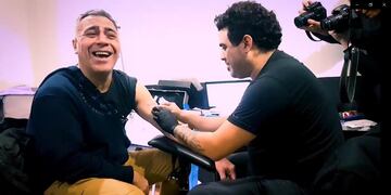 El nuevo tatuaje del cuartetero emocionó a sus seguidores.